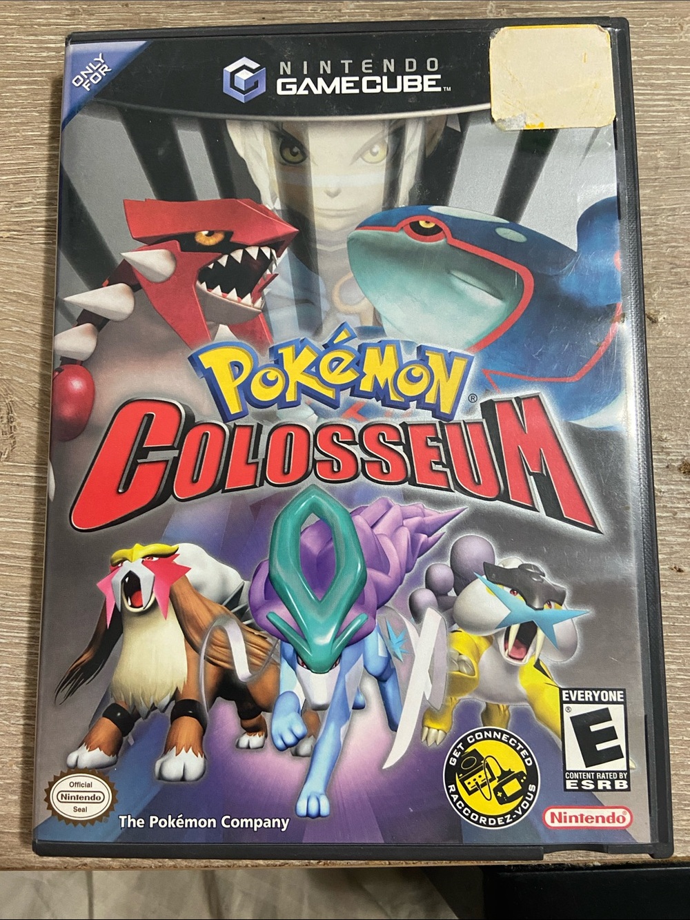 Pokemon Colloseum Authentic Case Only (No Manual , No Game) Nintendo Gamecube